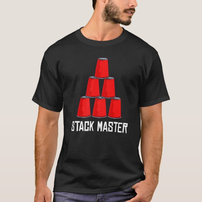 T-shirt Stack Master Speed Stacks Stacking Cup (Devant)