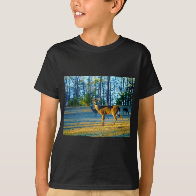 T-shirt Stade / Buck Deer, Ciel bleu clair (Devant)