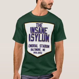 T-shirt Stade commémoratif de Insane Ayslum Baltimore