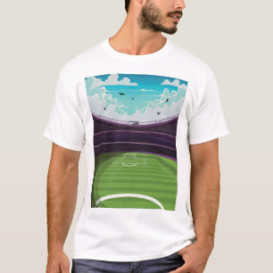 T-shirt Stade de football
