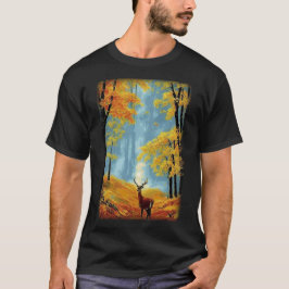T-shirt Stade majestueux dans la forêt d'automne #2
