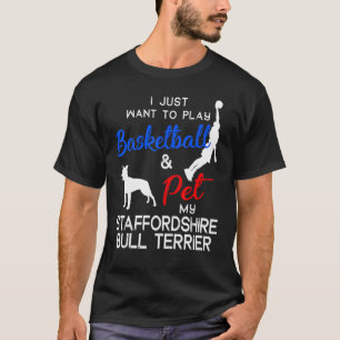 T-shirt Staffordshire Bull Terrier Funny Chien Anniversair