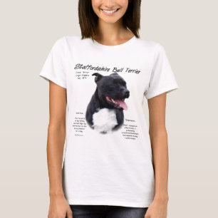 T-shirt Staffordshire Bull Terrier Histoire