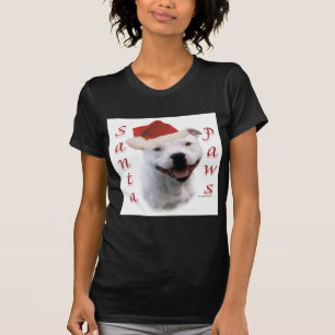 T-shirt Staffordshire Bull Terrier Père Noël Paws