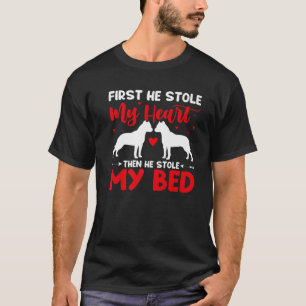 T-shirt Staffordshire Terrier Il A Volé Mon Coeur Drôle Ch