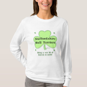 T-shirt Staffy Heaven; Staffordshire St. Patrick's day