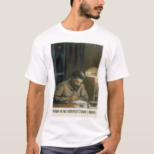 T-shirt Stalin dans l'affiche d'is_Propaganda de Kremlin