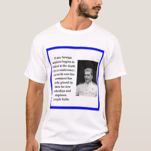 T-shirt Staline