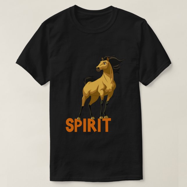 T-shirt Stallion Esprit Du Cimarron (Design devant)