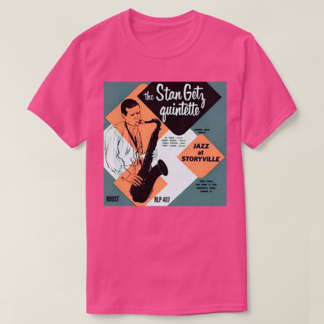 T-shirt Stan Getz 4 (Design devant)