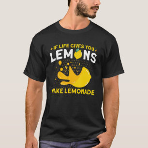T-shirt Stand de citronnade Fabriquer des jus de citron Co