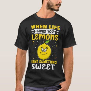 T-shirt Stand De Lemonade Quand La Vie Vous Donne Des Citr