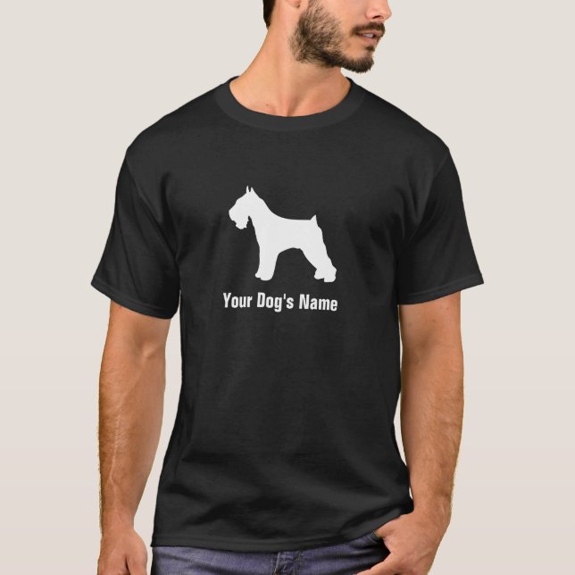 T-shirt Standard Schnauzer タ ン ダ ー ド ュ ナ ザ ・   (Devant)