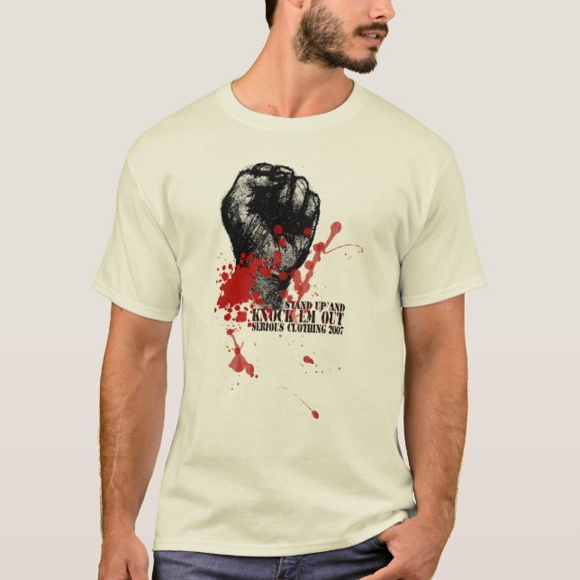 T-shirt standupandknockemout (Devant)