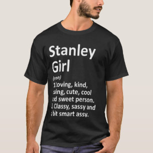 T-shirt Stanley Girl Wi Wisconsin Funny City Accueil Racin