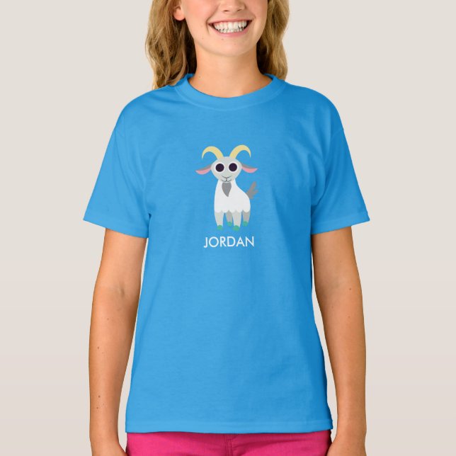 T-shirt Stanley la chèvre (Devant)