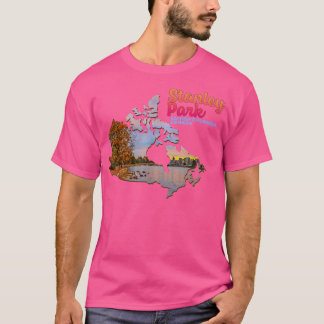 T-shirt Stanley Park Vancouver Colombie-Britannique Canada