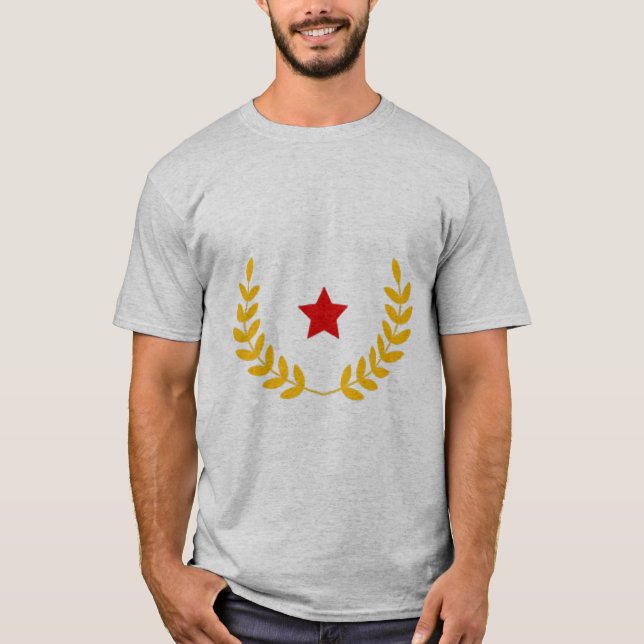 T-shirt star de la bière (Devant)