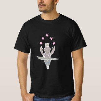 T-shirt star de la petite ballerine