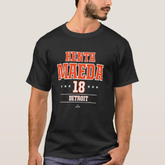 T-shirt Star du baseball Kenta Maeda Detroit MLBPA