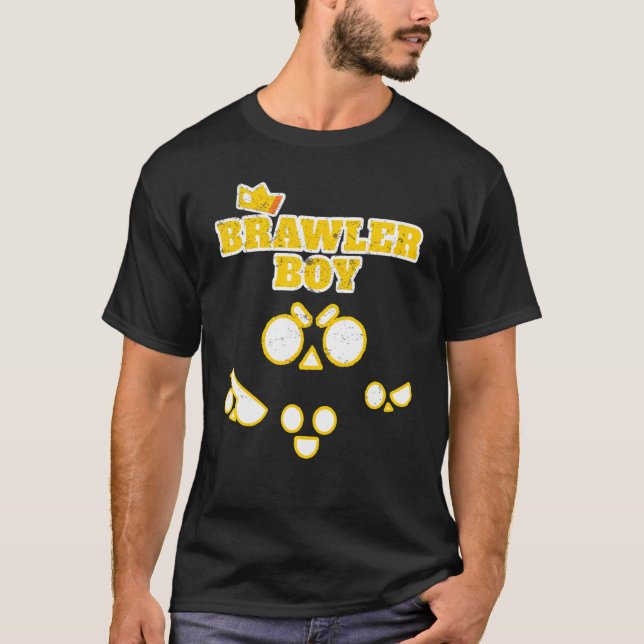 T-shirt Star Gamer Jeu Étoiles Idée Brawler Boy Brawl (Devant)