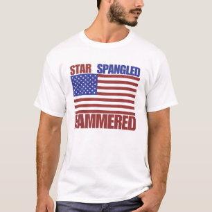 T-shirt Star Spangled Hammered
