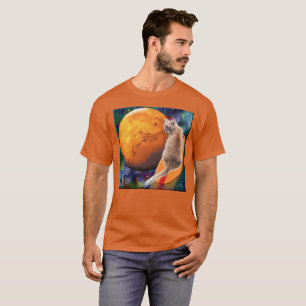 T-shirt Star Surfer-Cat Piment