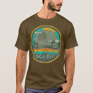 T-shirt Star Wars Enjoy Scarif Beach Vacation Vintage 