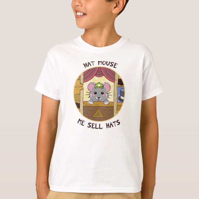 T-shirt Stardew Valley - Souris Casquette (Devant)
