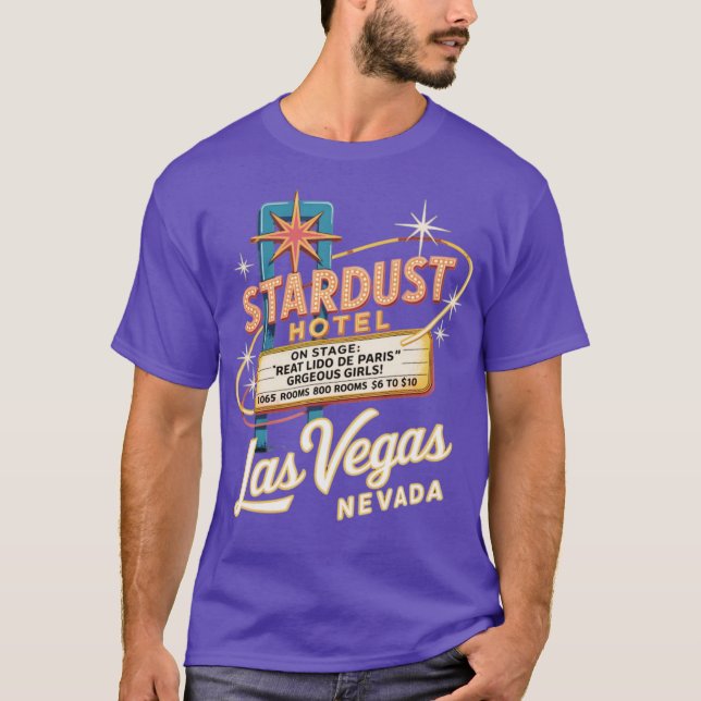 T-shirt Stardust Lido De Paris (2) (Devant)