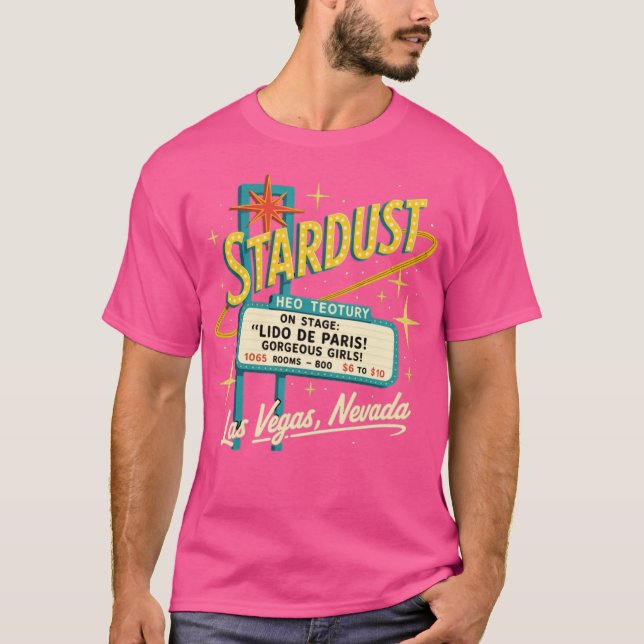 T-shirt Stardust Lido De Paris (3) (Devant)