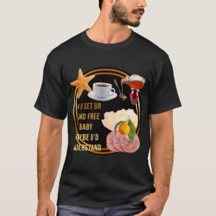 T-shirt Starfish & Coffee