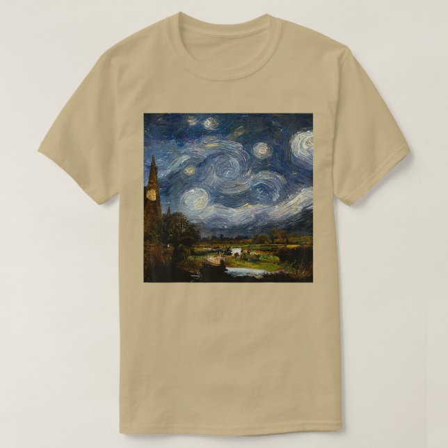 T-shirt Starry Night John (Design devant)
