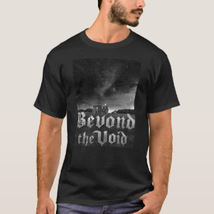 T-shirt Starry Night Metal Noir