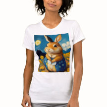 T-shirt Starry Spring Bunny