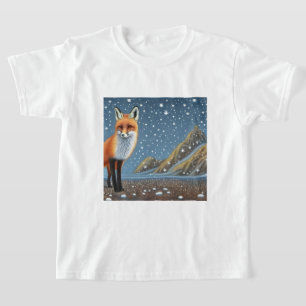 T-shirt Starry Starry Night Storybook Fox