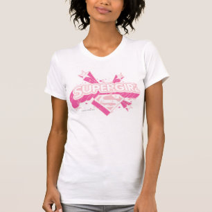 T-shirt Stars et logo supergirl