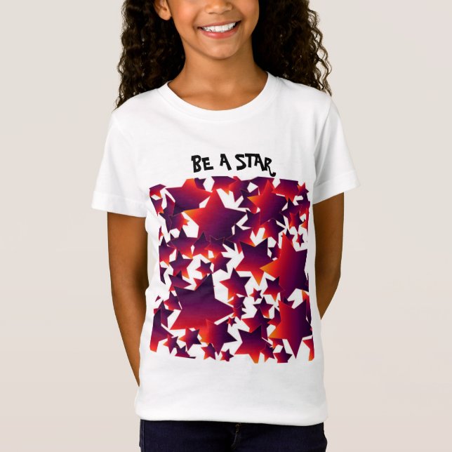 T-Shirt Stars Galore, Sois Une Étoile (Devant)