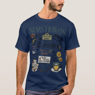 T-shirt Stars Hollow Où que vous meniez je suivrai drôle