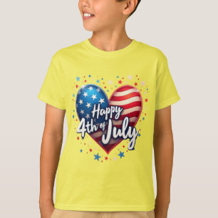 T-shirt Stars & Stripes Spirit : Iconic American Freedom P