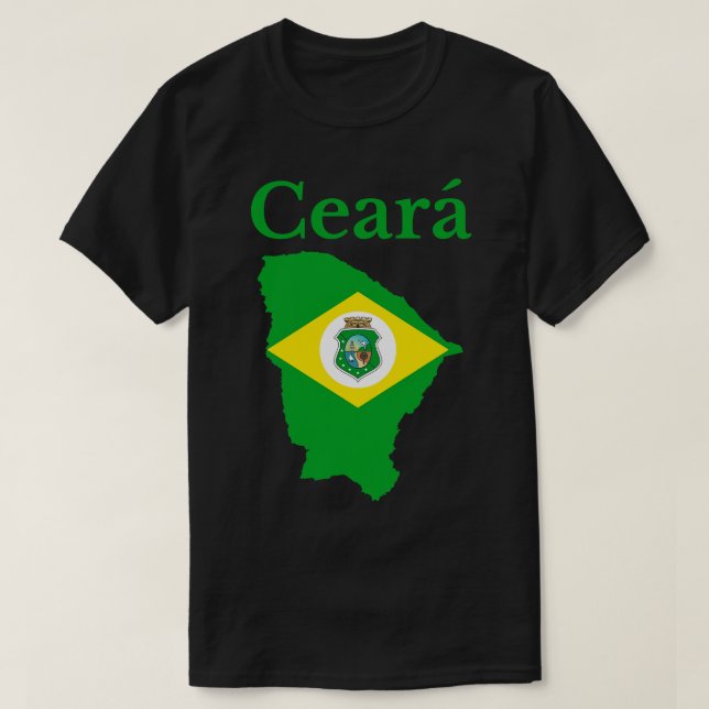 T-shirt State of Ceara Design Brésil (Design devant)