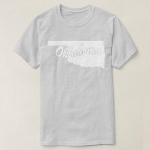 T-shirt State Of Oklahoma Shape