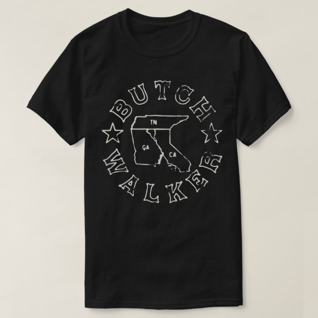 T-shirt States de Butch Walker  (Design devant)