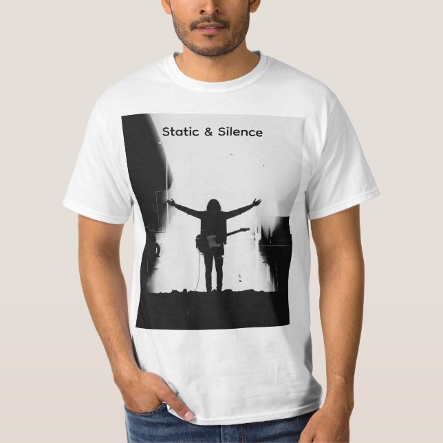 T-shirt Static & Silence (Devant)
