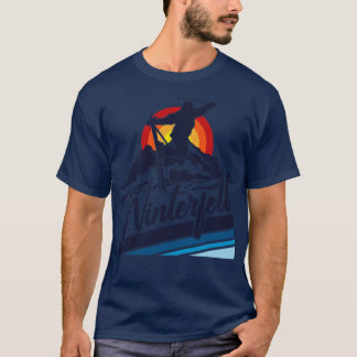 T-shirt Station de ski de fiction