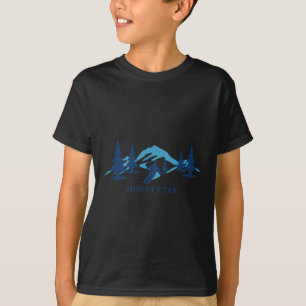 T-shirt Station de ski de Mount Eyak Alaska Ski Skieur