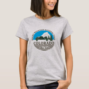 T-shirt Station de ski de Vail Colorado