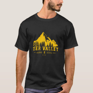 T-shirt Station de ski Deer Valley Utah USA Souvenir de sk