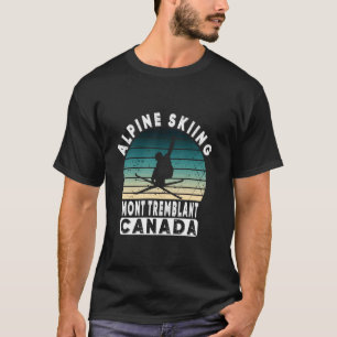 T-shirt Station de ski Mont Tremblant Canada Québec Ski So