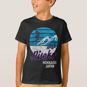 T-shirt Station de ski Niseko Hokkaido Island Japon Snowbo